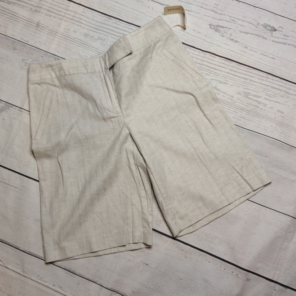 Jesa and Jonnie Light Gray Bermuda Shorts Size 11